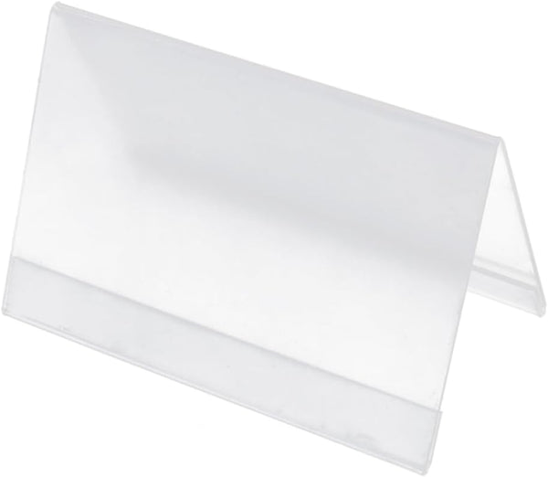 LALAFINA Acrylic Double-sided Seat Card Display Card for Acrylic Table Change Lightweight