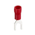 uxcell 1000PCS SV1.25-4S Insulated Fork Spade Wire Connector for Electrical Crimp Terminal 22-16AWG