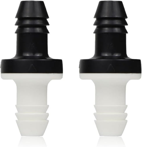 3/8" 10mm Inline Vacuum Barbed Check Valve - 1Pcs/2Pcs/5Pcs ABS One Way Water Non-Return Breather Valve