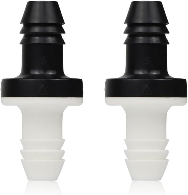 3/8" 10mm Inline Vacuum Barbed Check Valve - 1Pcs/2Pcs/5Pcs ABS One Way Water Non-Return Breather Valve
