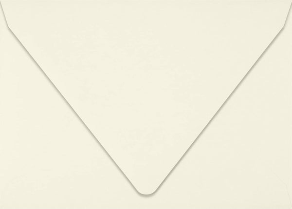 LUXPaper 4Bar A1 Contour Flap Invitation Envelopes | 3 5/8" x 5 1/8" | 70lb. Text | Natural | 50 Qty