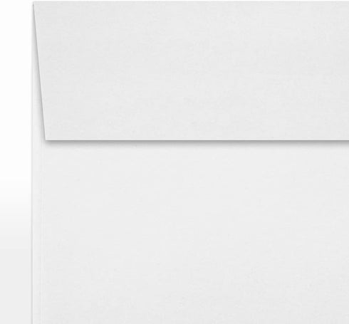 LUXPaper Square Invitation Envelopes | Peel & Press | 5 1/4" x 5 1/4" | 50 Qty, Bright White, 70lb. Text