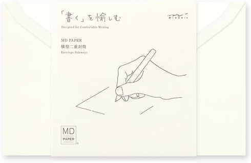 DESIGNPHIL 20584006 Midori Envelopes, MD Envelopes, Horizontal A