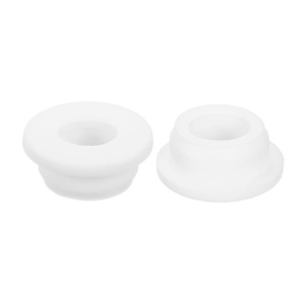 uxcell 2Pcs Rubber Grommets 25mm Drill Hole, 16mm ID Hole Top Hat
