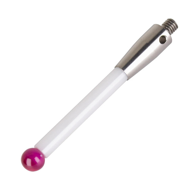 kbaoele CMM Touch Probe Tips Ceramic Stem M4 Thread 6mm Diameter Ruby Ball