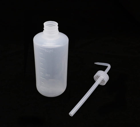 2 PCS Plastic Wash Bottle, LDPE Squeeze Bottles for Chemistry, Medical, Tattoo, Science Lab & Gardening