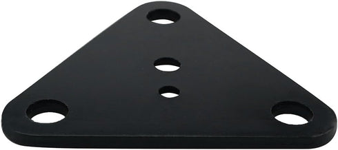JCBIZ 2PCS Triangular Plate Reinforced Flat Corner Bracket Furniture Fixing Angle Iron Repair Plate Metal Flat Corner