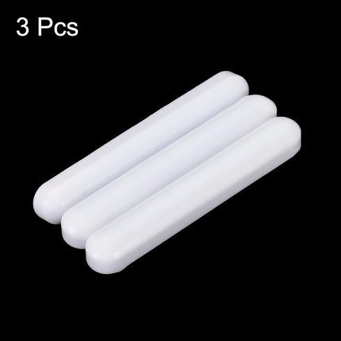 MECCANIXITY Magnetic Stirrer Mixer, 50mm PTFE Coating Stir Bar Rod for Laboratory, 3Pcs