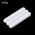MECCANIXITY Magnetic Stirrer Mixer, 50mm PTFE Coating Stir Bar Rod for Laboratory, 3Pcs