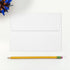 LUXPaper Bright White A7 Invitation Envelopes | 5 1/4" x 7 1/4" | 24lb Text | 100 Qty