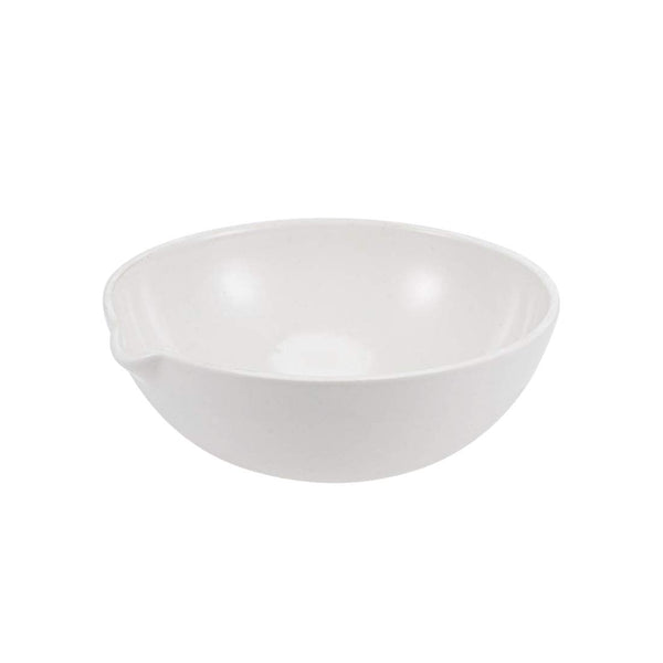 uxcell High-Temperature Resist Evaporating Dish, 100ml Round Porcelain with Spout for Lab Heating