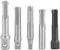 3PC Socket to Drill Adapter, SDS Plus Steel Socket Adapter, 2PC Hexagonal Extension Electric Tool Accessories