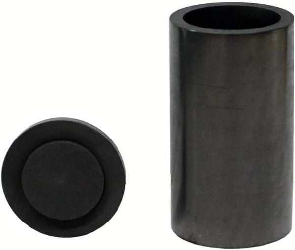 Gold Silver Copper Smelting Graphite Crucible Cup with Lid - Lab Supply (45X80MM)