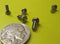 K-mac 18-8 Stainless Steel Narrow Cheese Head Slotted Machine Screws, M1 x .25