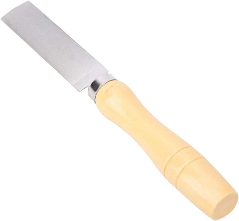 Rhombic File Hand Saw Sharpening Tool, Wooden Handle Coated File Hand Files 3in(75mm) to 5in(125mm)