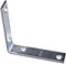 N113-399 Corner Iron with Screws, 3-1/2" x 3/4", Zinc