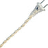 Royal Designs, Inc. 8Ft Twisted Rayon Lamp Cord with NEMA-15P Plug, Off-White, Pack of 1