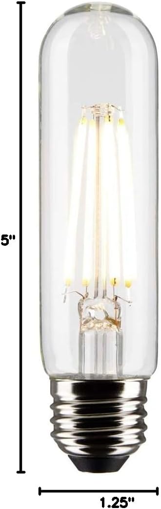 S21351 8-Watt E26 Bulb, 3000K, 15000 Dimmable Satco LED Light Hour Rating