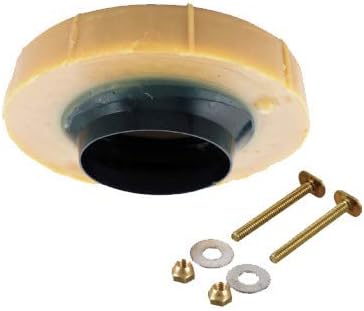 Eastman 40007 Toilet Bowl Wax Ring Set, 4 inch x 3 inch by EZ-FLO
