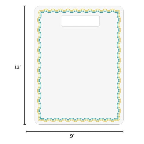 Really Good Stuff Dry Erase Boards with Handle, Set of 6