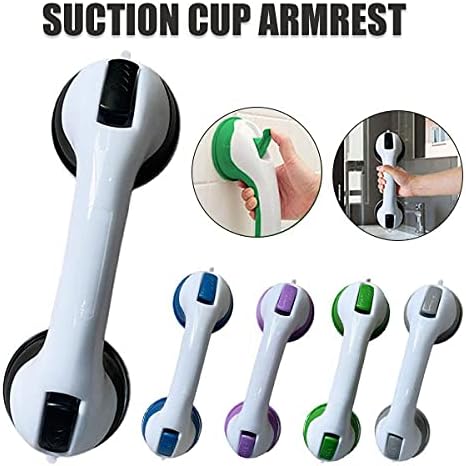 Punch-free(29.5x9.7x8cm) Shower Handle, Bath Grab Bar, Suction Balance Assist Bathroom Shower Handle,punch-free Safety