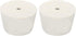 MECCANIXITY Rubber Tapered Plug 45mm to 56mm with 8mm Hole, Test Tubes Bungs Stopper for Lab Home, 2 Pieces