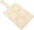 HLMP47B ABS Milk Sampling Tray, 11.02x5.51x0.59inch, for Cattle Farm Laboratory Mastitis Test Board