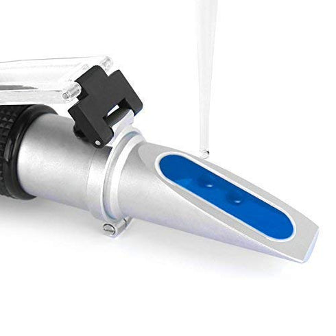 TRZ 4-in-1 Antifreeze Refractometer for Ethylene Glycol, Propylene Glycol, Freezing Point Temperature