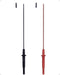 Multimeter Leads, Insulated Test Probe Needle Point Wire Testing Probes, 600V CAT III, Long Reach Prod