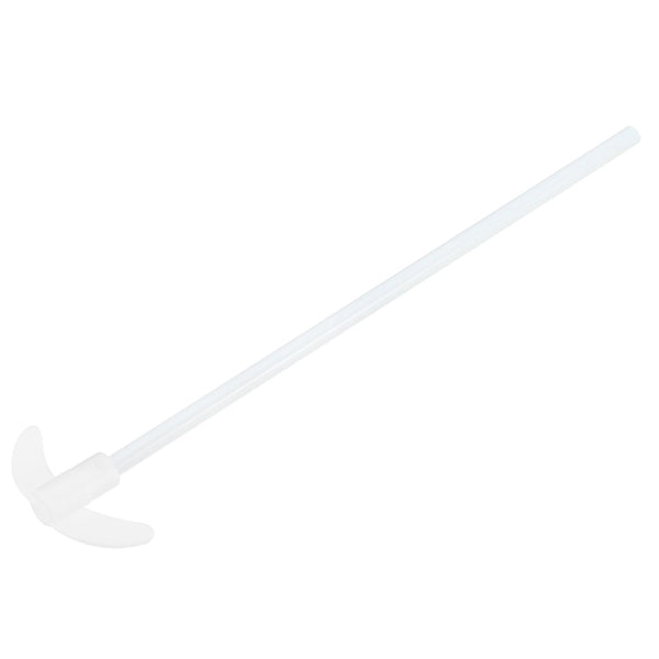 MECCANIXITY PTFE Electric Stirring Rod, 250x80mm Length, Overhead Stirrer Mixer Shaft with Foldable Paddle