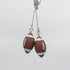lasenersm 2 12" Pieces Rugby Ceiling Fan Pull Chain Beaded Ball Pull Chain Extension with Rugby Pendant Ceiling Fan