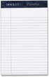 TOPS Docket Diamond 100% Recycled Premium Stationery Tablet, 5 x 8 Inches, 50 Sheets per Pad