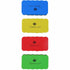Sparco Assorted Colors Magnetic Whiteboard Erasers, Box of 12