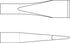 Chicago Pneumatic A046073 - Flat Chisel - 3/4 x 7 Inch (19 x 180 mm) Long, 0.401 Inch (10.2 mm) Round Shank by Chicago Pneumatic