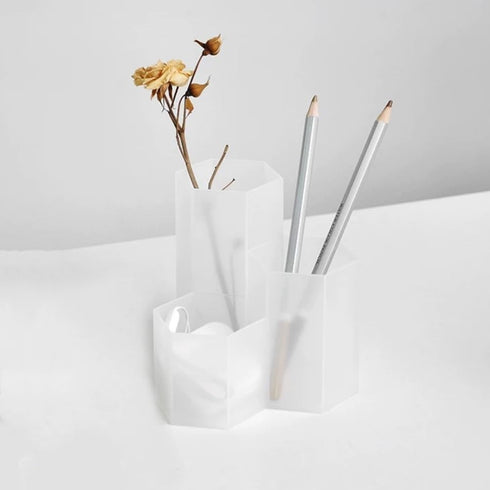 Cute Pencil Holder for Desk, Organizer Cup for Office, College, Home