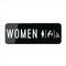 FZQDMT Acrylic Sign For Wallset Women Restroom Sign With Mens Changing Table Icon