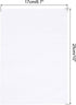 PATIKIL 6.7x10" Clear Packing List Envelope, 100 Pack Plastic Waterproof Self-Adhesive Top Loading Mailing Invoice Label Pouch Sleeves for Transportation, Clear