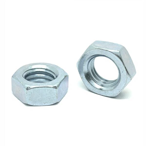 BoltsandNuts.com (36 Pieces) 3/4"-16 Grade A Hex Jam Nuts Zinc