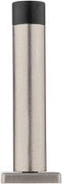 National Hardware N830-527 Reed Door Stop, 3", Satin Nickel with Matte Black Tip, 1 Count (Pack of 1) by National Hardware