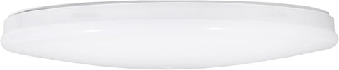 8 Trimless 1400 5 2700K/3000K/3500K/4000K/5000K, Dimmable Maxxima in. LED Round Disk Light, Lumens, CCT Flush Mount