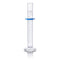 Graduated Cylinder, Globe Glass 100mL Class A, Dual Grads, 3.3 Borosilicate Glass, ASTM E1272, 1/Box