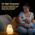 DNBFLLK 3 Polar Bear Silicone Night Light for Kids Nursery Bedroom - Tap Control, Adjustable Brightness, USB