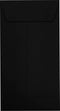 LUXPaper #7 Coin Envelopes, Peel & Press, Midnight Black, 3 1/2" x 6 1/2", 50 Qty, 80lb. Text