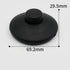 RecDec 2 Pack Dimmable Floor Lamp Foot Switch Replacement Black and White Foot Pedal Switch ON Off Push Button