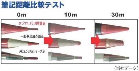 TAJIMA Marking Tools #2 (HB) Refill Leads for 1.3mm Sumitsuke Mechanical Pencil, 6 Leads Per Pack - SS13S-HB-T