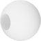 Toddmomy White Frosted Glass Globe Lamp Shade Replacement, Milk Glass round Ball