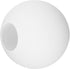 Toddmomy White Frosted Glass Globe Lamp Shade Replacement, Milk Glass round Ball