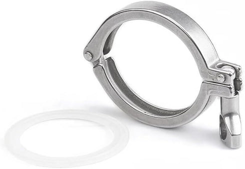 MDNNIHTPL 304 Applications(114mmx130) Stainless Steel Tri Clamp Fittings - Heavy Duty Sanitary Ferrule for Food, Dairy