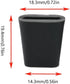 Tufeifrank 25pcs Hard Rubber Feet for Sink Grid Sink Protecter Black Rubber Wire Bumpers Basin Protectors for Home