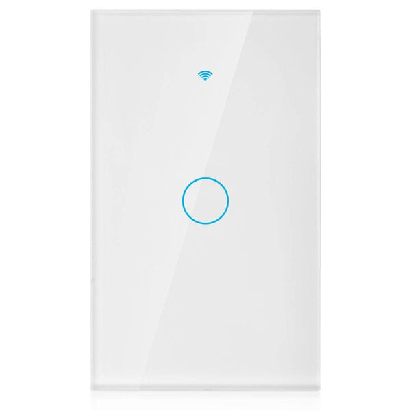 Remote Switch with Highly Sensitive Touch Keys, Suitable for Google, 1-Way AC (White)